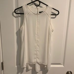 WHBM white tank top